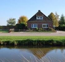 direkt am Kanal Angelurlaub in Ostfriesland - Uplengen