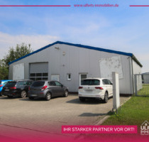 Gewerbehalle mit großer Freiflächen und Büroräumen - vielseitige Nutzungsmöglichkeiten! - Moormerland