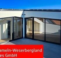 Wunderschöne Dachgeschosswohnung mit exklusiver Loggia und Wohnküche im Zentrum von Bad Münder - Bad Münder am Deister