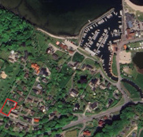 Winkelbungalow mit großem Grundstück (1250m²), 250m zum Strand - Langballig