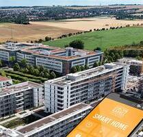 Wohnung mit Top-Ausblick | Süd-Loggia | sep. Küche | Bad mit gr. Dusche | TG | Aufzug | Erstbezug - Erfurt Gispersleben
