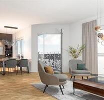 Wohnung m. fantastischem Blick ins Grüne | Süd-Loggia | Aufzug | TG | Smart-Home | Energielevel A+ - Erfurt Gispersleben