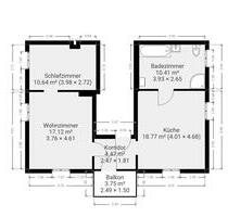 2-Zimmer-Wohnung mit Balkon im Zentrum von Nordenham