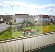 Sonnige, stadtnahe 2-Zimmer-Wohnung mit Süd-West-Balkon zu vermieten - Kulmbach Blaich