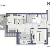 Neubau-Wohnung 2,5 Zimmer Luxus Rutesheim-Perouse