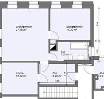 neu sanierte & Innenraum gedämmte 2-Zimmer-Wohnung - Bobritzsch-Hilbersdorf