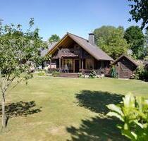 Ferienhaus am Alfsee mit großem Garten – Haus Wulfetannen M2 - Rieste