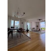 Penthouse an der Hafenallee – Mainpanorama, Dachterrasse - Offenbach am Main