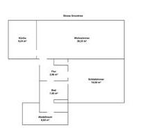 2-Raum-Wohnung in 01917 Kamenz - 715,00 EUR Kaltmiete, in Kamenz (PLZ: 01917)