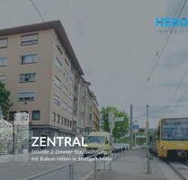ZENTRAL – Stilvolle 2-Zimmer-Stadtwohnung mit Balkon mitten in Stuttgart-Mitte