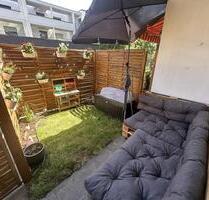 Möblierte 2-Zimmer-Wohnung mit kleinem Garten in Wesseling – befristet auf 6 Monate