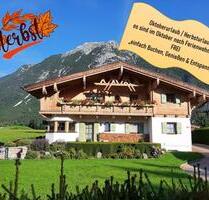 Ferienwohnung 2 Personen, Herbsturlaub, Hotel, Chalet, Bergdorf - Mittenwald