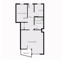 Eigentumswohnung 2 Zimmer Diedrichsdorf Balkon+ Badewanne+Keller+ - Kiel Neumühlen-Dietrichsdorf