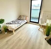 Mannheim Bestlage Voll möblierte 1-Zimmer-Wohnung mit Balkon