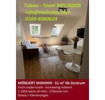 MÖBLIERTE DESIGN WOHNUNG · 51 m² · furnished design appartment - Korschenbroich