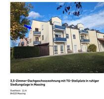 Wohnung in Massing zu vermieten 3,5 Zimmer - Geratskirchen