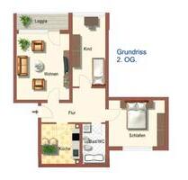 Moderne 3-Zimmer-Wohnung in Top-Zustand im Süden von Waldkraiburg
