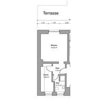 HASTEN – 1-Zimmer-Wohnung, 40 m² mit Terrasse - Remscheid Reinshagen