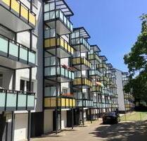 Ruhig wohnen am Grünstreifen! Helle 3-Zimmer-Wohnung mit traumhaftem Balkon - Bremen Burglesum