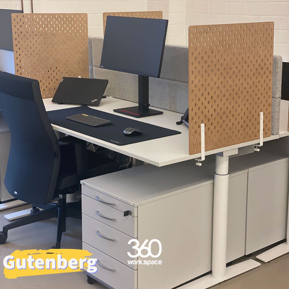 Moderner Arbeitsplatz bei 360 Workspace! - Düsseldorf Flingern Süd