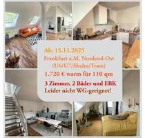 Nordend-Ost: Wunderschöne zentrale Wohnung auf zwei Etagen! - Frankfurt am Main Nordend Ost