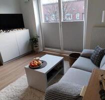 Schöne 1-Zimmer-Wohnung mit Balkon, möbliert - Hamburg Wandsbek