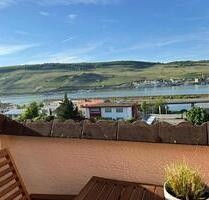 Gepflegte 2 Raum Dachgeschosswohnung mit Balkon und Rheinblick - Bingen am Rhein