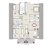 Familienfreundliche 5-Zimmer-DG-Wohnung - Hersbruck
