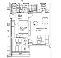 2 Zimmer Wohnung in Bad Vilbel - 1.350,00 EUR Kaltmiete, in Frankfurt am Main (PLZ: 60528) Niederrad