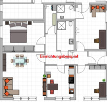 5-Zimmer Wohnung - 530,00 EUR Kaltmiete, ca.  105,00 m² in Kirchheim (PLZ: 36275)