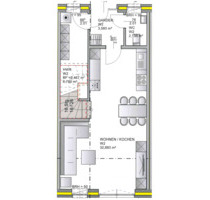 Reihenmittelhaus, Erstbezug, 4 ZKB, 1250 € warm inkl. Nebenkosten - Garrel