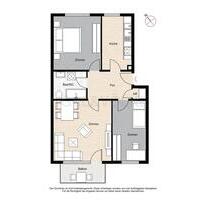 Schöne 3-Zimmer-Wohnung Würzburg Heidingsfeld mit Balkon & Garage