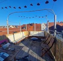 Traumhafte Dachterrassen-Wohnung mit 150 qm in der Augsburger Altstadt