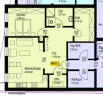geräumige 2-Zi. Souterrain-Wohnung - ruhig und zentrumsnah - Damme