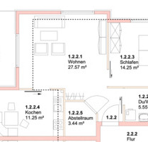 3,5 Zimmer Wohnung - 560,00 EUR Kaltmiete, in Mahlberg (PLZ: 77972)