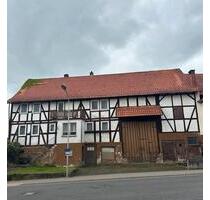 Fachwerkhaus Einfamilienhaus mit Keller, Werkstatt & Scheune - Ottrau