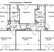 Komplett sanierte 5-R. Wohnung im 1.OG mit 109 m² in ruhiger Lage - Zwickau