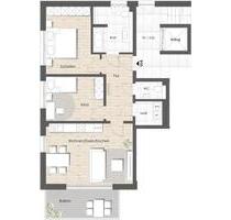 Moderne 3-Zimmer-Wohnung in gefragtem Neubau - Bad Vilbel