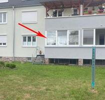 frisch renovierte 3-Raum Wohnung mit verglaster Loggia + Gartennutzung - Sömmerda