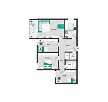 Helle und geräumige 4-Zimmer-Wohnung in München mit Balkon