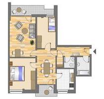 3-Zimmer-Wohnung in Düsseldorf Hassels