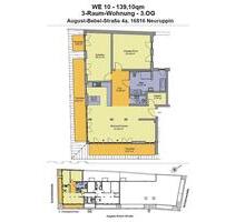 Über den Dächern der Stadt - 1.742,00 EUR Kaltmiete, ca.  139,10 m² in Neuruppin (PLZ: 16816)