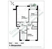 Schöne Wohnung im Bramfeld - 780,00 EUR Kaltmiete, ca.  70,00 m² in Hamburg (PLZ: 22179) Wandsbek