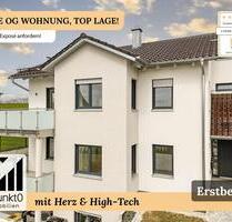 Moderne OG Wohnung mit Balkon und Garten in ruhiger Lage - Erstbezug - Wolferstadt