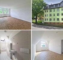 chice, renovierte Altbauwohnung mit großen WZ, Küche & Bad mit Fenster - Chemnitz Ebersdorf