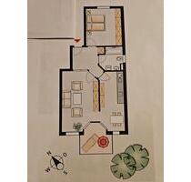 AIC, 2 Zimmer Wohnung, EG, 62qm, Terrasse - Aichach