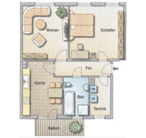 Attraktive Anlegerwohnung in Regensburg-Sallern — ca. 4 % Rendite - Ingolstadt Südost