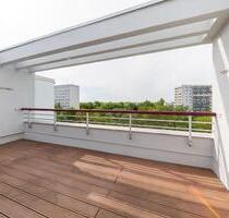Helle Singlewohnung mit großer Dachterrasse ab 01.06.2025 - Halle (Saale) Halle-Neustadt