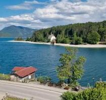Attraktive 2-Zimmer-Wohnung direkt am Walchensee mit Bergblick - Kochel am See Urfeld