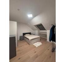 Möblierte Dachgeschosswohnung mit Ambientebeleuchtung - Frankfurt am Main Bonames